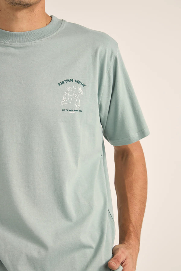 Rhythm Freedom T-Shirt - Seafoam