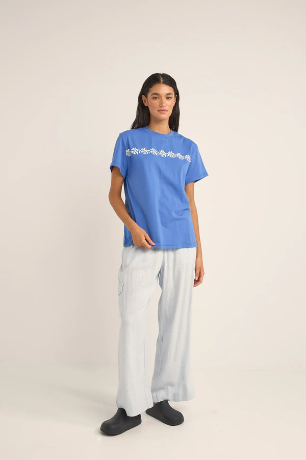 Rhythm Amalfi Cargo Pant Trousers - Blue