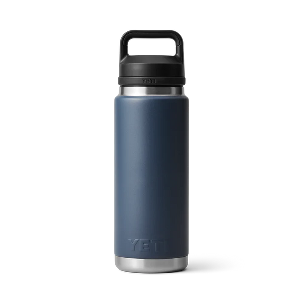 YETI RAMBLER 26 OZ BOTTLE WITH CHUG CAP NAVY