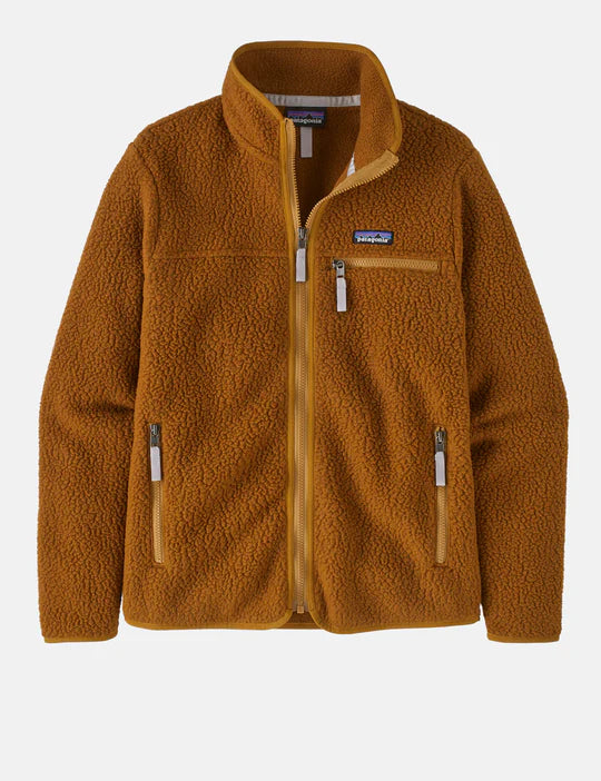 Patagonia Womens Retro Pile Marsupial Jacket - Shelter Brown