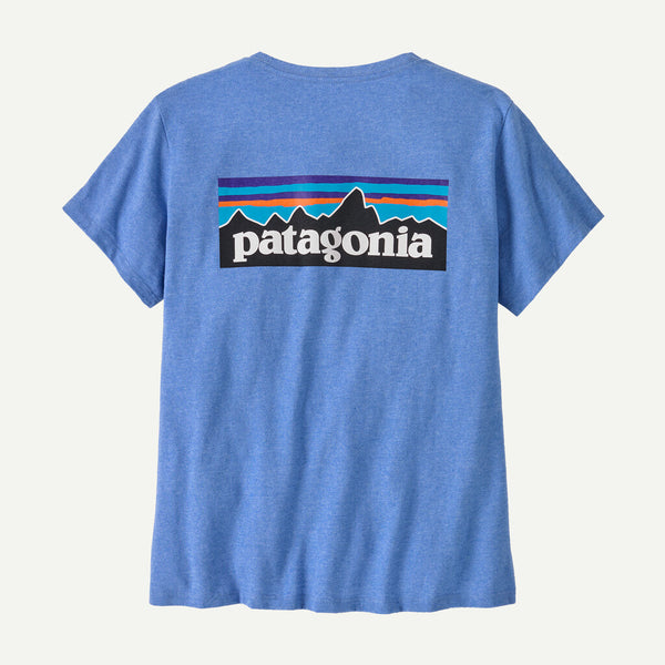 Patagonia Women's P-6 Logo Responsibili-Tee - Abundant Blue