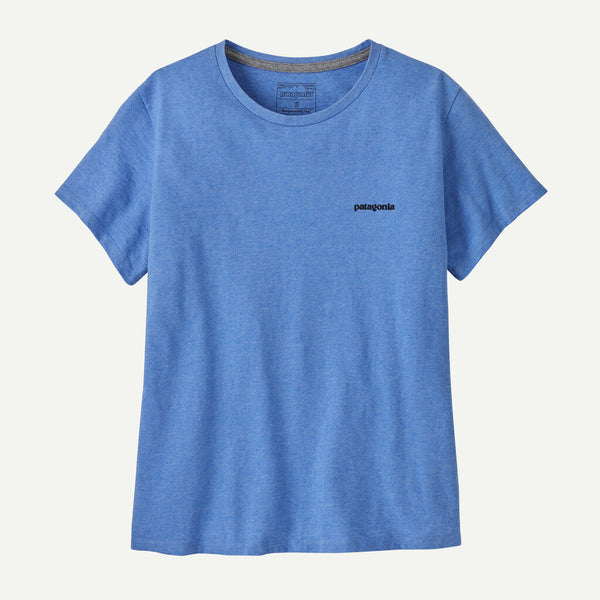 Patagonia Women's P-6 Logo Responsibili-Tee - Abundant Blue