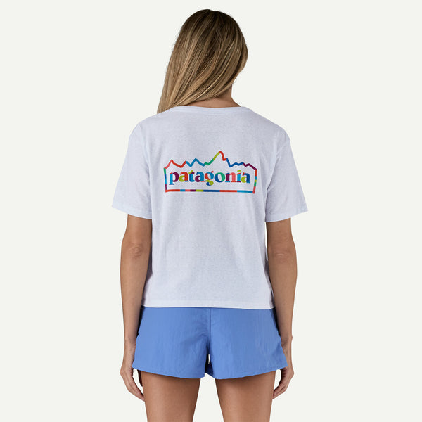 Patagonia Women's Unity Fitz Easy-Cut Responsibili-Tee T-shirt - White