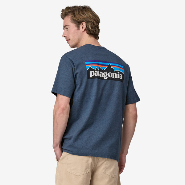 Patagonia Men's P-6 Logo Responsibili-Tee® T-shirt - Utility Blue