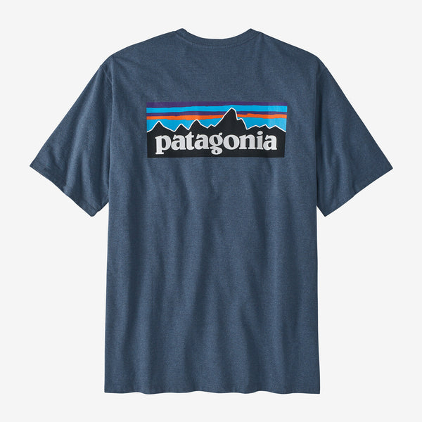 Patagonia Men's P-6 Logo Responsibili-Tee® T-shirt - Utility Blue