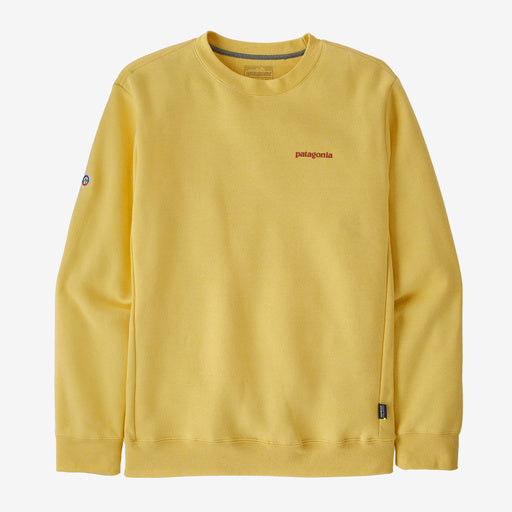 Patagonia Fitz Roy Icon Uprisal Crew Sweatshirt - Milled Yellow