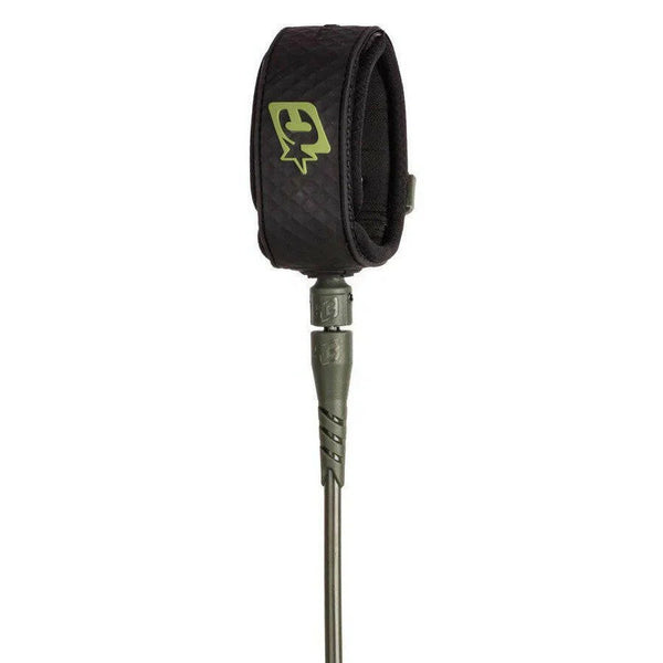 Creatures of Leisure Reliance 9ft Ankle Longboard Leash - Military/Black