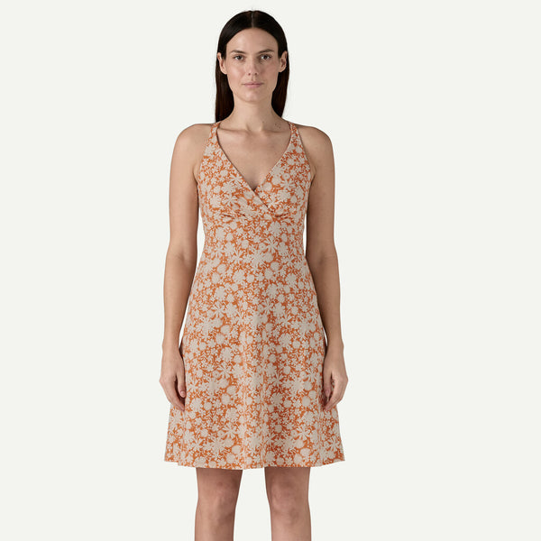 Patagonia Women's Amber Dawn Dress - Way Back, Rock Melon