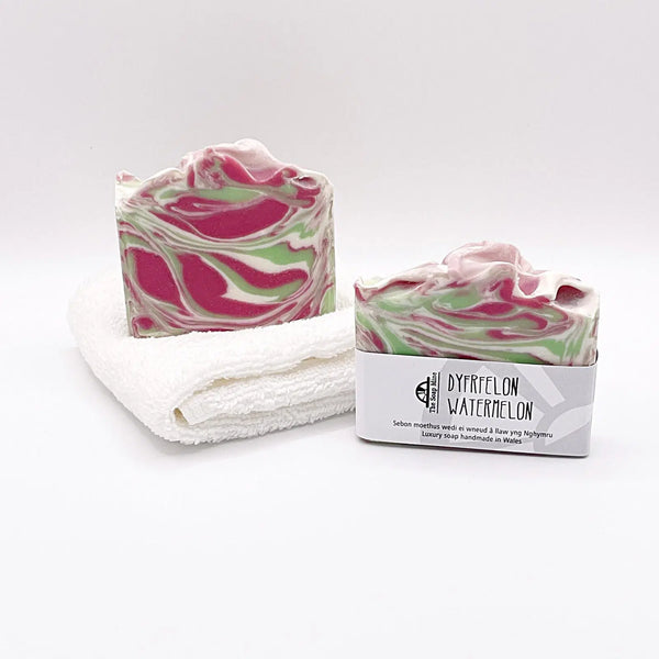 The Soap Mine - Handmade Soap - Dyfrfelon (Watermelon