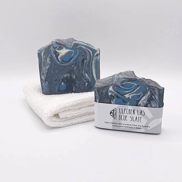 The Soap Mine - Handmade Soap - Llechen Las (Blue Slate)
