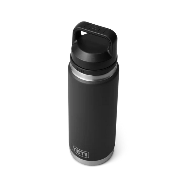 YETI RAMBLER 26 OZ BOTTLE WITH CHUG CAP BLACK
