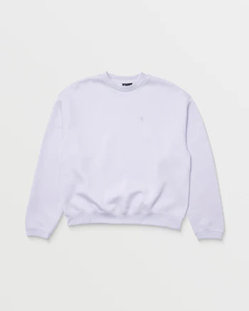 Volcom Stone Heart Up Crewneck Sweater - Dusty Lavender