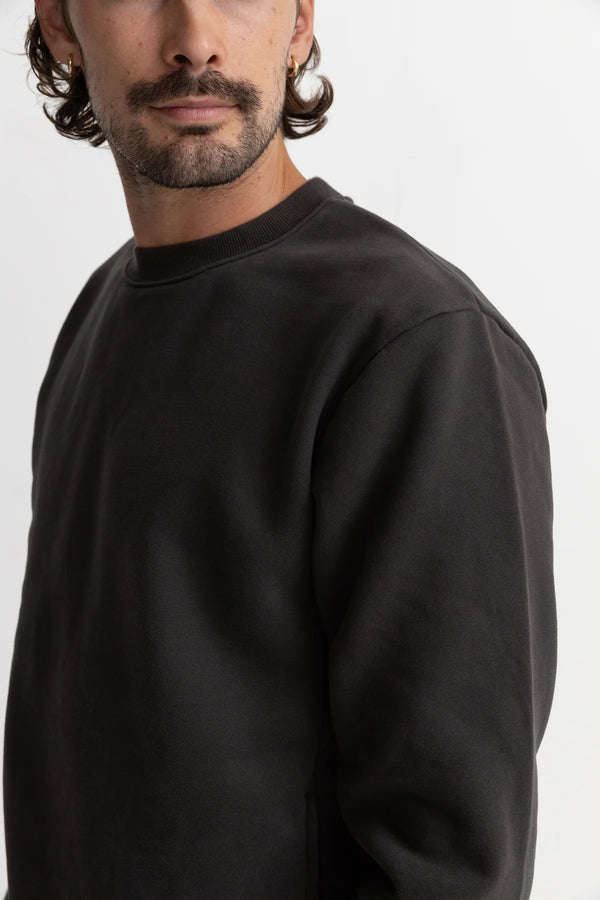Rhythm Classic Crewneck Sweater - Vintage Black