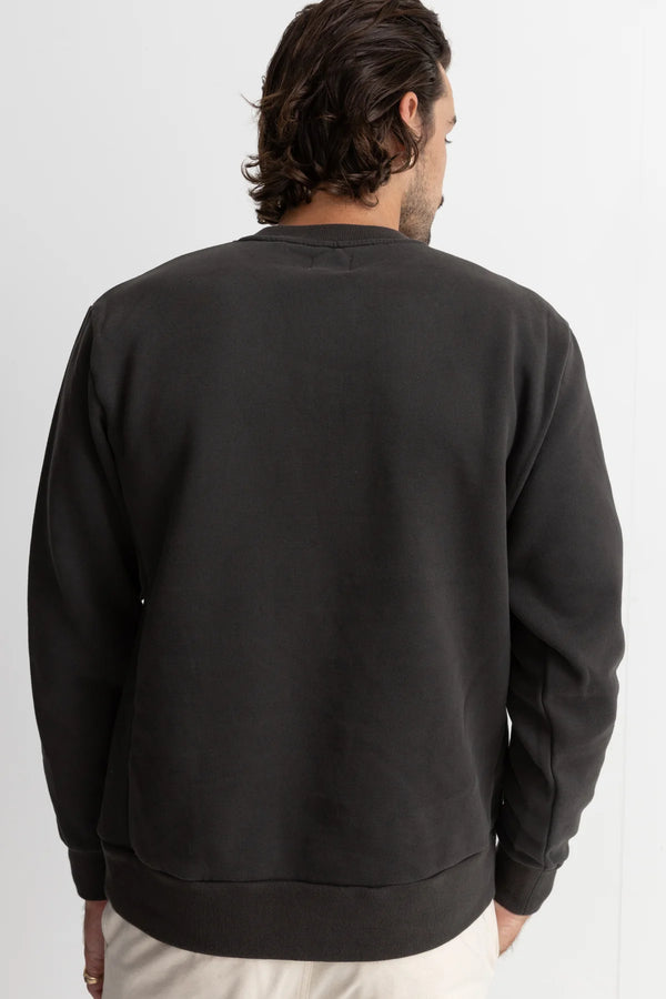 Rhythm Classic Crewneck Sweater - Vintage Black