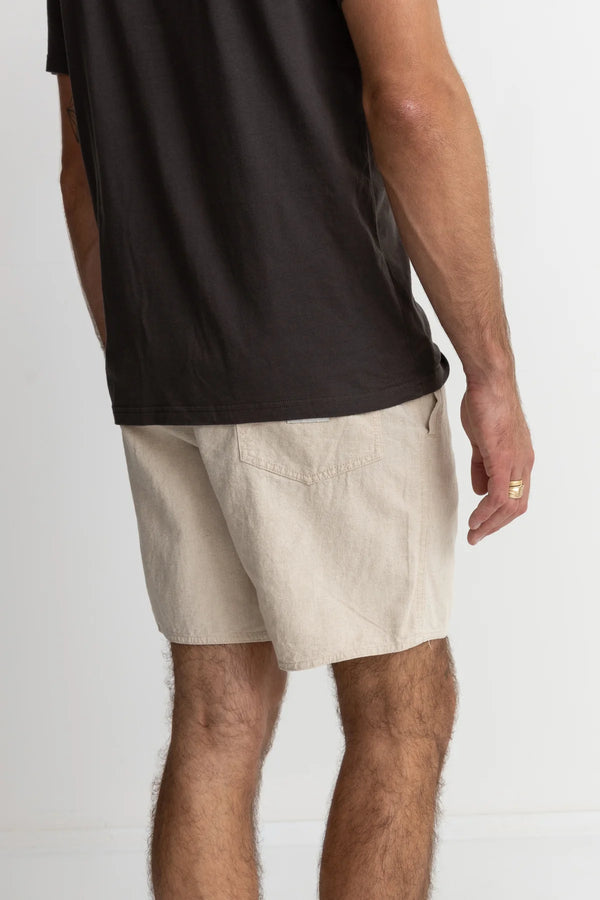 Rhythm Classic Linen Jam Shorts - Sand