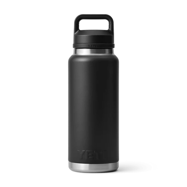 YETI RAMBLER 36 OZ BOTTLE WITH CHUG CAP - BLACK
