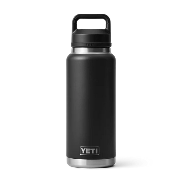 YETI RAMBLER 36 OZ BOTTLE WITH CHUG CAP - BLACK