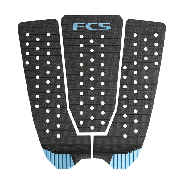 FCS Kolohe Tread-Lite Tail Pad - Black/Tranquil Blue
