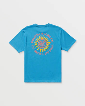 Volcom Kids Jam Planet T-Shirt - Blue Turq