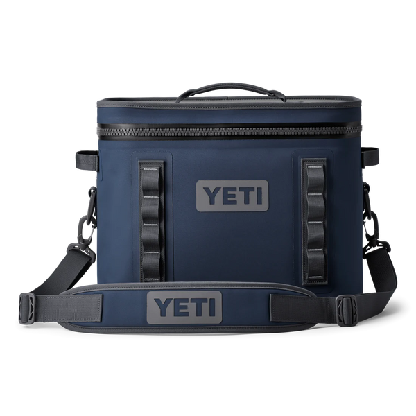 YETI HOPPER FLIP 18 SOFT COOLER. NAVY