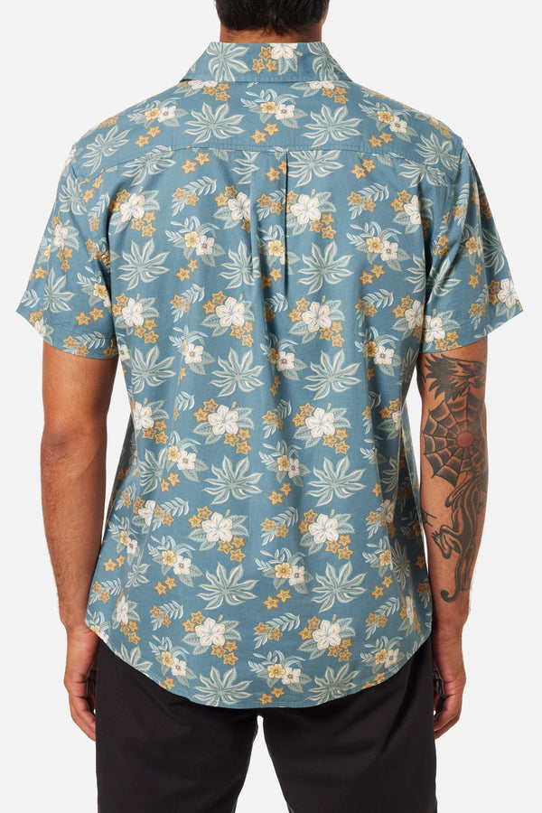 Katin Benji Men's Short Sleeve Shirt - Atlantic Green