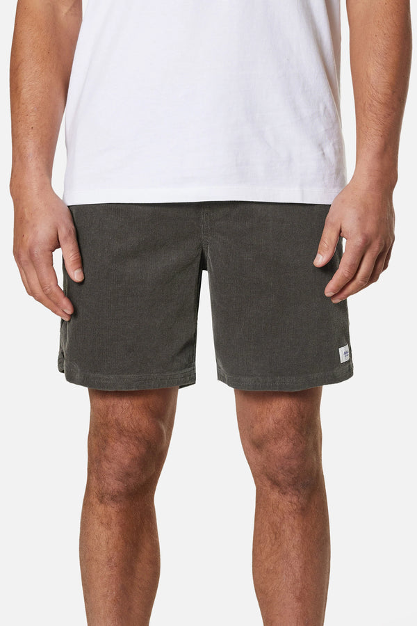 Katin Cord Local Shorts - Black Wash