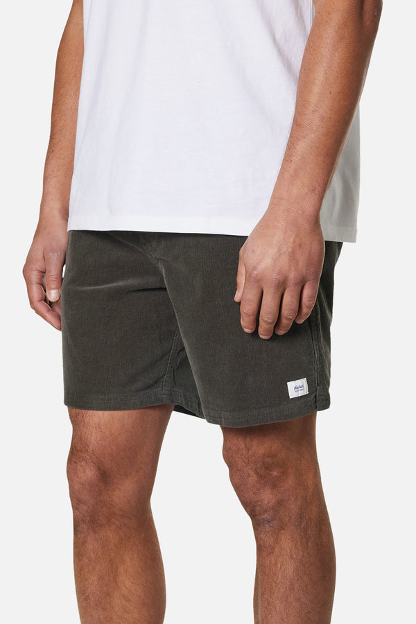Katin Cord Local Shorts - Black Wash