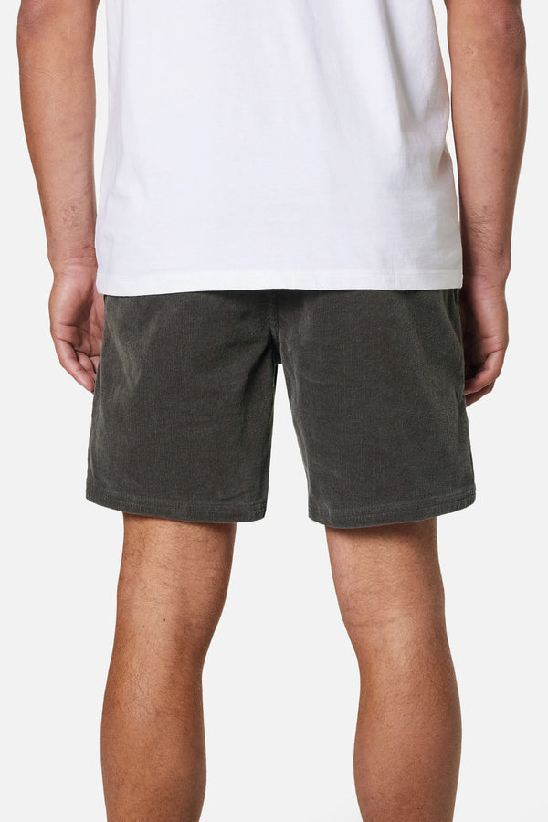 Katin Cord Local Shorts - Black Wash