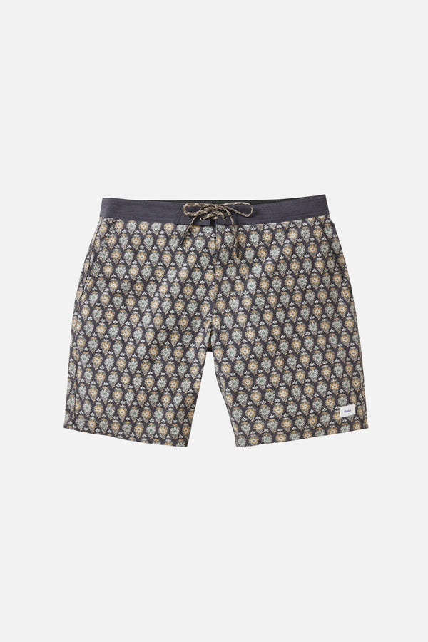 Katin Nomad Hybrid Boardshorts - Black Wash