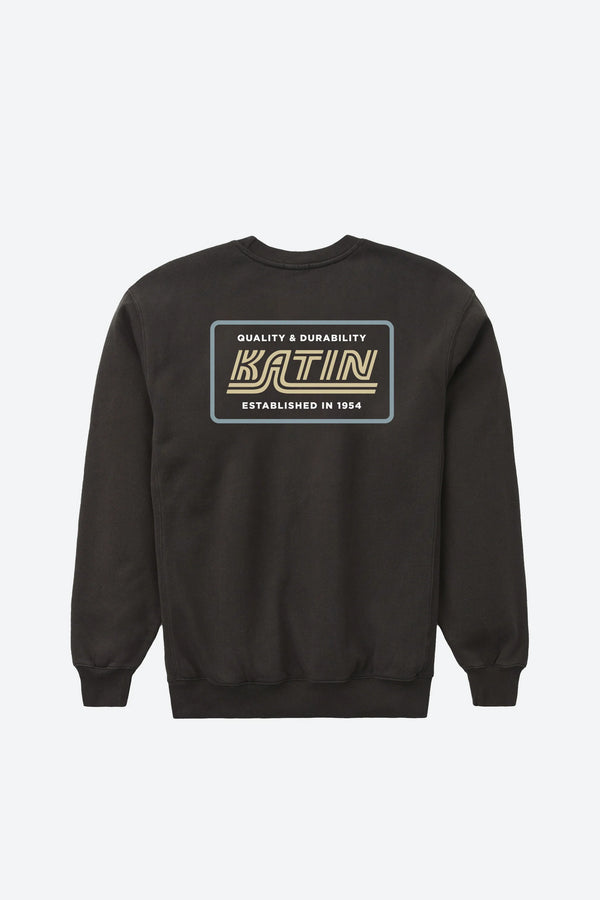 Katin Pit Stop Crewneck - Black Wash