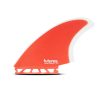 Futures Mikey February Fiberglass Keel Surfboard Fins - Red/Grey