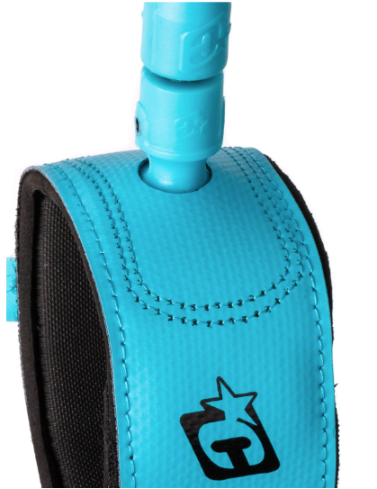 Creatures of Leisure SuperLite Lite 6ft Surfboard Leash - Fluro Blue Speckle