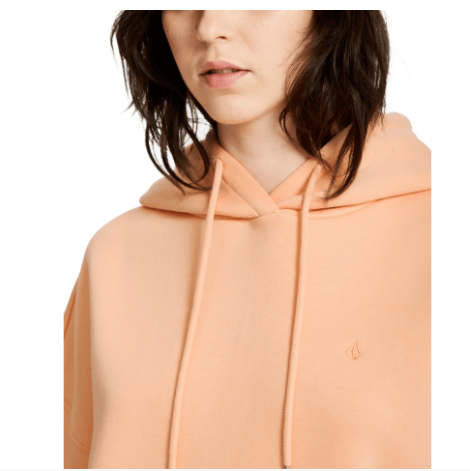 Volcom Stone Heart Up Hoodie - Pale Peach