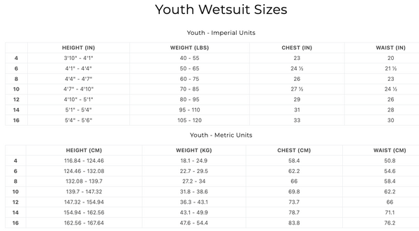 Xcel Comp Youth Wetsuit - 3/2mm