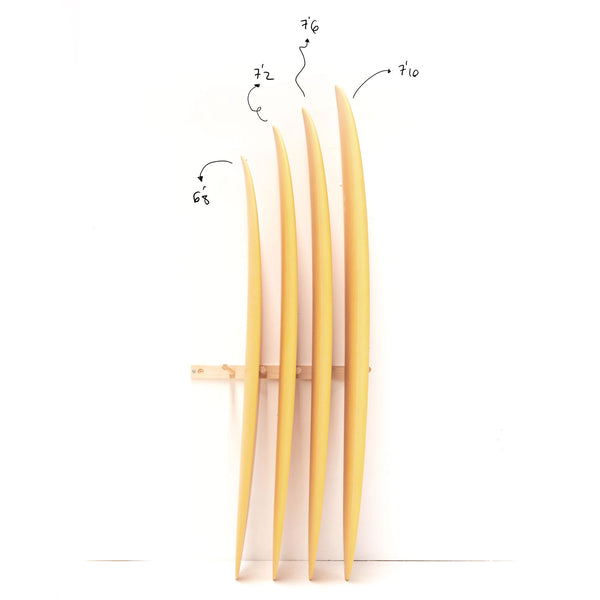 Indio Endurance "The Egg" Surfboard - Toasted 7'6"