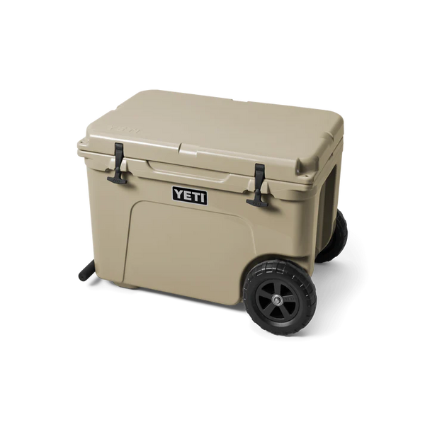 YETI TUNDRA HAUL WHEELED COOL BOX - TAN