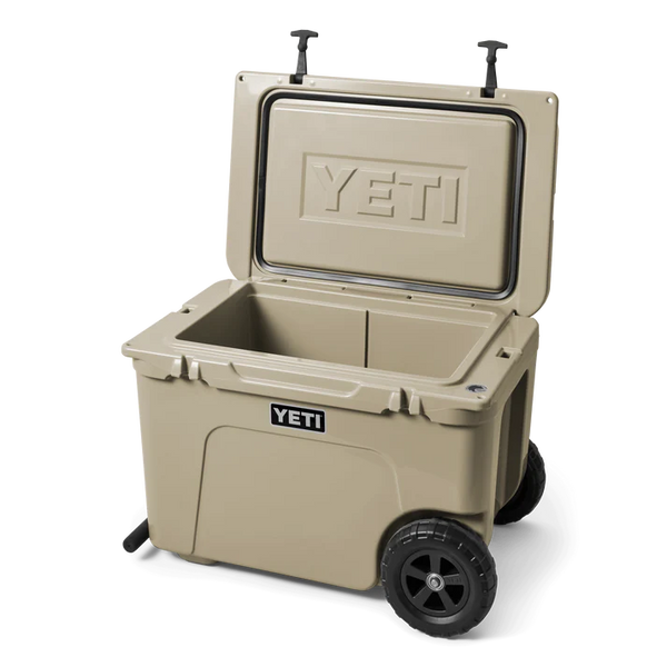 YETI TUNDRA HAUL WHEELED COOL BOX - TAN