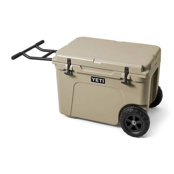 YETI TUNDRA HAUL WHEELED COOL BOX - TAN
