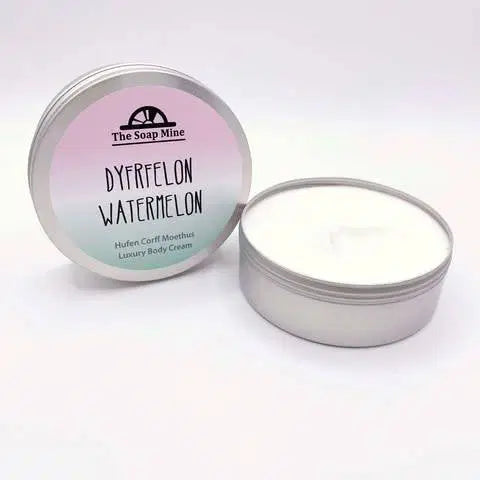 The Soap Mine - Luxury Body Cream - Dyfrfelon (Watermelon)