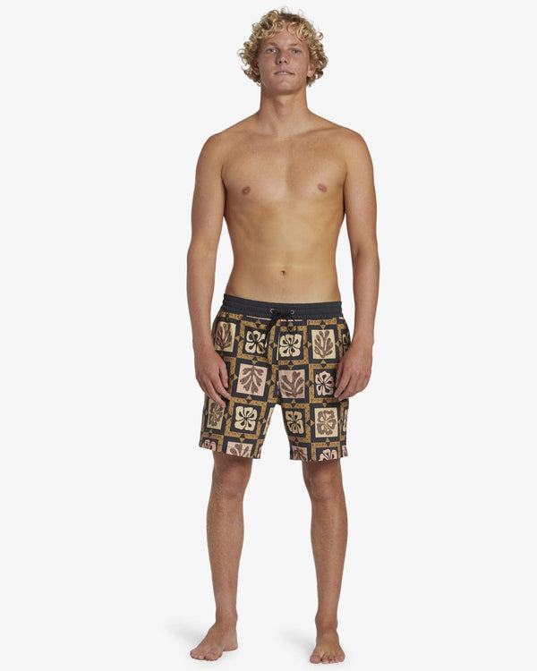 Billabong Shorts Tiki Reef Layback 17" - Swim Shorts for Men