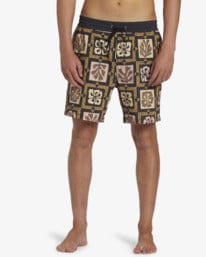 Billabong Shorts Tiki Reef Layback 17" - Swim Shorts for Men