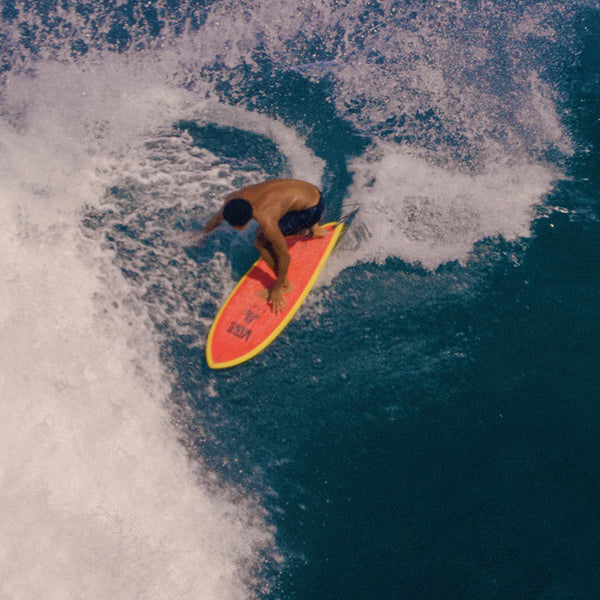 Channel Islands Feb's Fish 5'7" Surfboard - Red