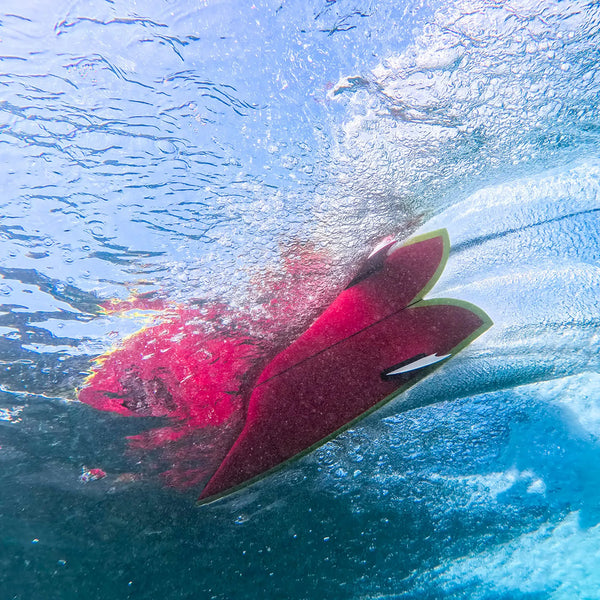 Channel Islands Feb's Fish 5'7" Surfboard - Red