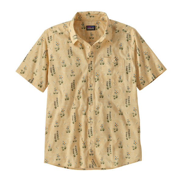 Patagonia Go To Shirt - Lupine Trail Beeswax Tan