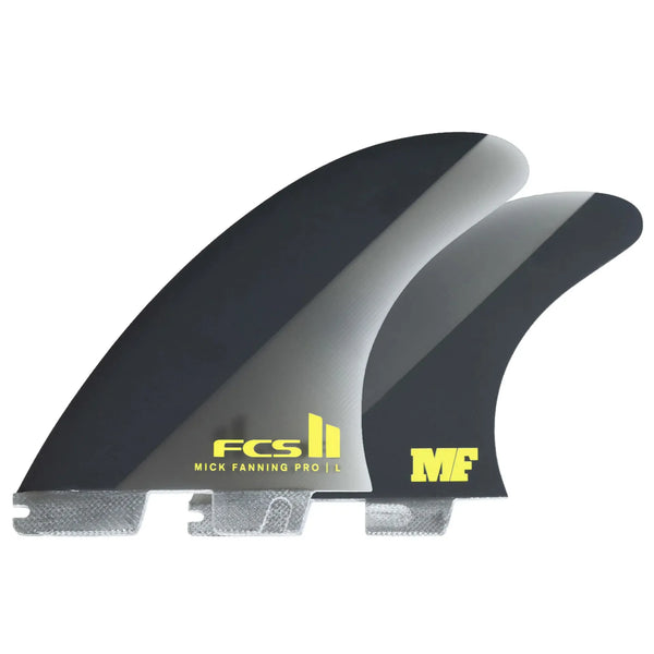 FCS II Mick Fanning PG Surfboard Fin - Medium - Black/Acid