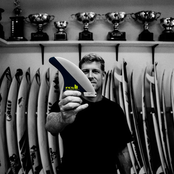 FCS II Mick Fanning PG Surfboard Fin - Medium - Black/Acid