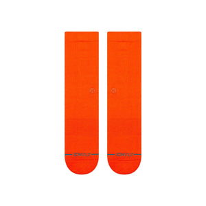 Stance Socks Stance Icon Crew Sock - Tomato