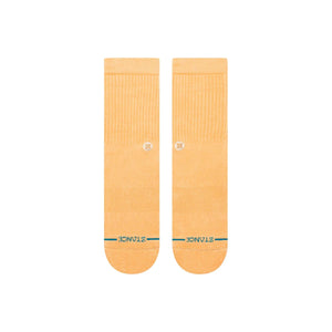 Stance Socks Stance Icon Washed Crew Sock - Peach