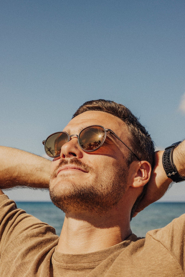 Sunski Premium Sunglasses Baia - Wire Tort Bronze