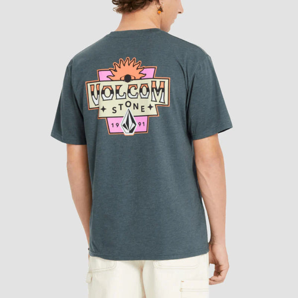 Volcom Sure Thing T-shirt - Dark Slate